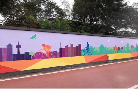 崇仁墙体彩绘-围墙