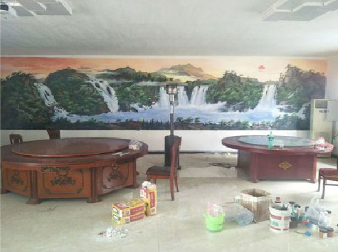 崇仁墙绘-写实风景