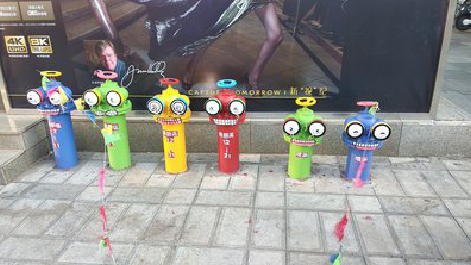 崇仁商业区彩绘