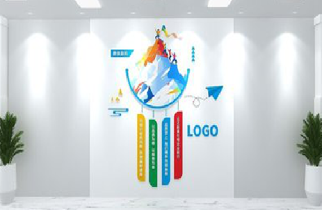 崇仁公司企业形象墙的工艺材料有哪些？